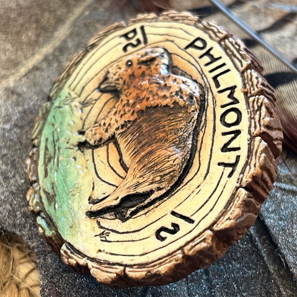 Vintage Boy Scouts Of America Neckerchief Slide from Philmont Scout Ranch - Picture 4 of 10